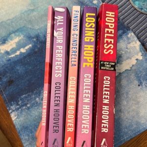 Colleen Hoover’s complete Hopeless series.  Excellent condition.